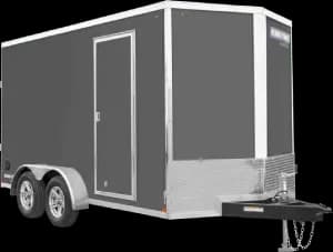 Enclosed trailers at Pro Auto