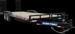 Deckover trailers at Pro Auto