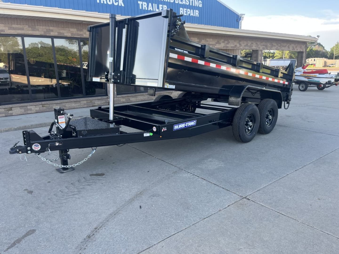 2025 Sure-Trac 14ft Dump Trailer